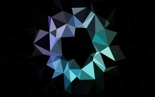 Light Multicolor, Rainbow vector abstract polygonal layout.