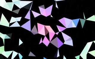 Light Multicolor, Rainbow vector low poly layout.