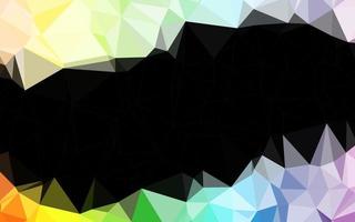 Light Multicolor, Rainbow vector low poly texture.