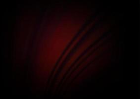 Dark Black vector blurred shine abstract pattern.