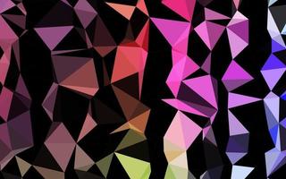 Light Multicolor, Rainbow vector blurry triangle template.