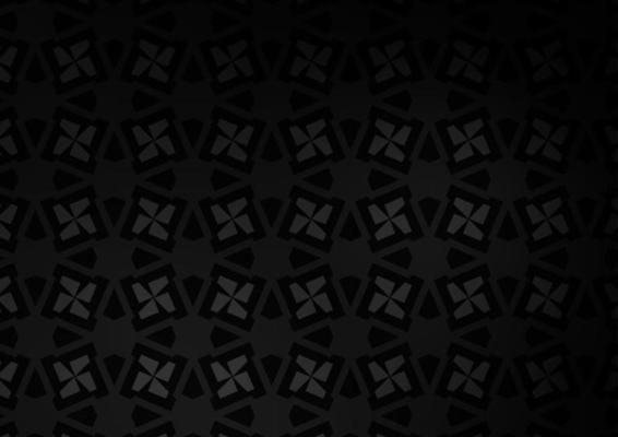 Dark Black vector backdrop with lines, rhombus.