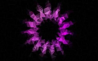 Light Purple vector blurry triangle pattern.