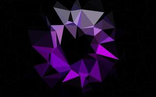 textura de poli baja vector púrpura claro.