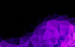 Light Purple vector abstract polygonal texture.