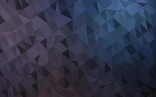 Dark Black vector blurry triangle texture.