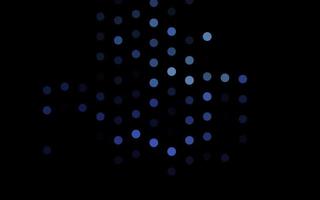 Dark BLUE vector pattern with spheres.