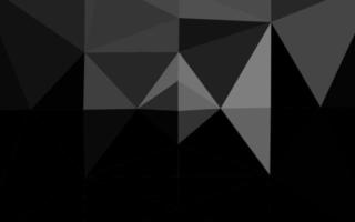 Dark Silver, Gray vector blurry triangle texture.