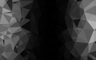 Dark Silver, Gray vector blurry triangle texture.