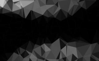 Light Silver, Gray vector low poly layout.