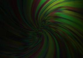 Dark Green vector template with abstract lines.
