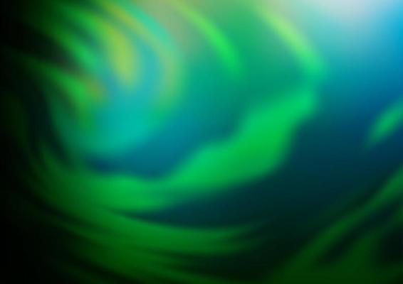 Dark Green vector abstract blurred template.