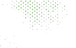 Light Green vector backdrop with dots.