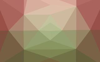 Light Green, Red vector blurry triangle pattern.