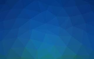 textura poligonal abstracta de vector azul oscuro.