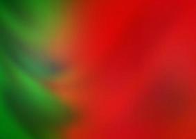 Light Green, Red vector abstract blurred pattern.