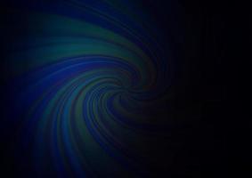 Dark BLUE vector blurred shine abstract background.