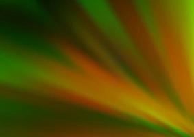 Light Green, Yellow vector blurred shine abstract pattern.