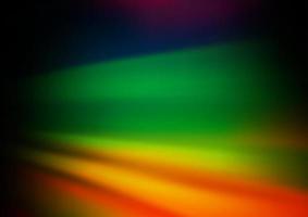 Dark Multicolor, Rainbow vector blurred background.