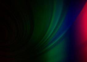 Dark Multicolor, Rainbow vector abstract blurred pattern.