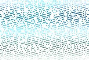 Light Blue, Green vector pattern with spheres.