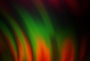 Dark Multicolor, Rainbow vector background with abstract lines.