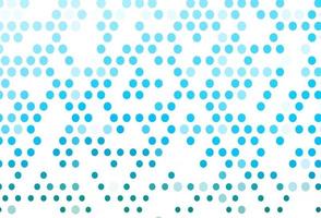 Light Blue, Green vector texture with disks.