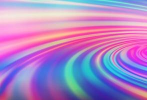 Light Multicolor, Rainbow vector background with abstract lines.