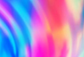 Light Multicolor, Rainbow vector background with bent lines.