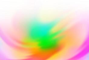 Light Multicolor, Rainbow vector abstract blurred background.