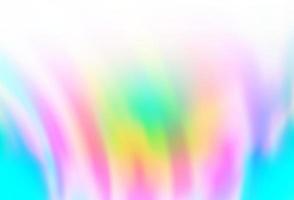 Light Multicolor, Rainbow vector background with lava shapes.