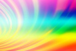 Light Multicolor, Rainbow vector template with liquid shapes.