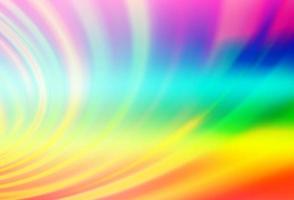 Light Multicolor, Rainbow vector template with liquid shapes.