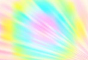 Light Multicolor, Rainbow vector template with repeated sticks.