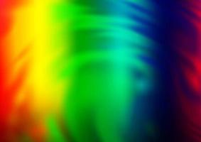 Light Multicolor, Rainbow vector blurred shine abstract background.