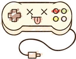 Dead Controller Chalk Drawing vector