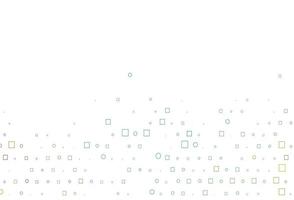 Light Multicolor, Rainbow vector texture with disks, rectangles.