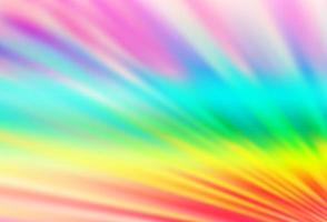 Light Multicolor, Rainbow vector backdrop with long lines.