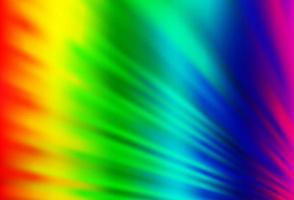 Light Multicolor, Rainbow vector background with straight lines.