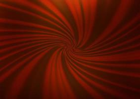 Dark Orange vector blurred shine abstract pattern.