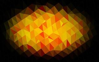 vector naranja claro brillante patrón triangular.