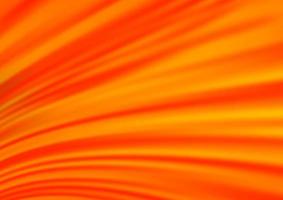 Light Orange vector template with bent ribbons.