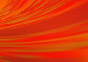 Light Orange vector blurred bright pattern.