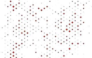 Light Orange vector background with colored stars.
