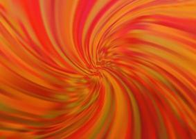 Light Orange vector pattern with liquid shapes.