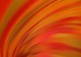 Light Orange vector pattern with liquid shapes.