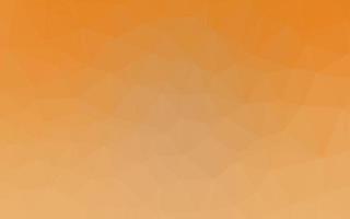 Light Orange vector polygonal template.