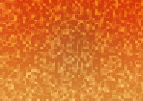 Light Orange vector template with crystals, rectangles.