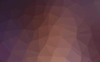 Dark Pink vector shining triangular pattern.