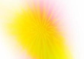 Light Pink, Yellow vector blurred and colored template.